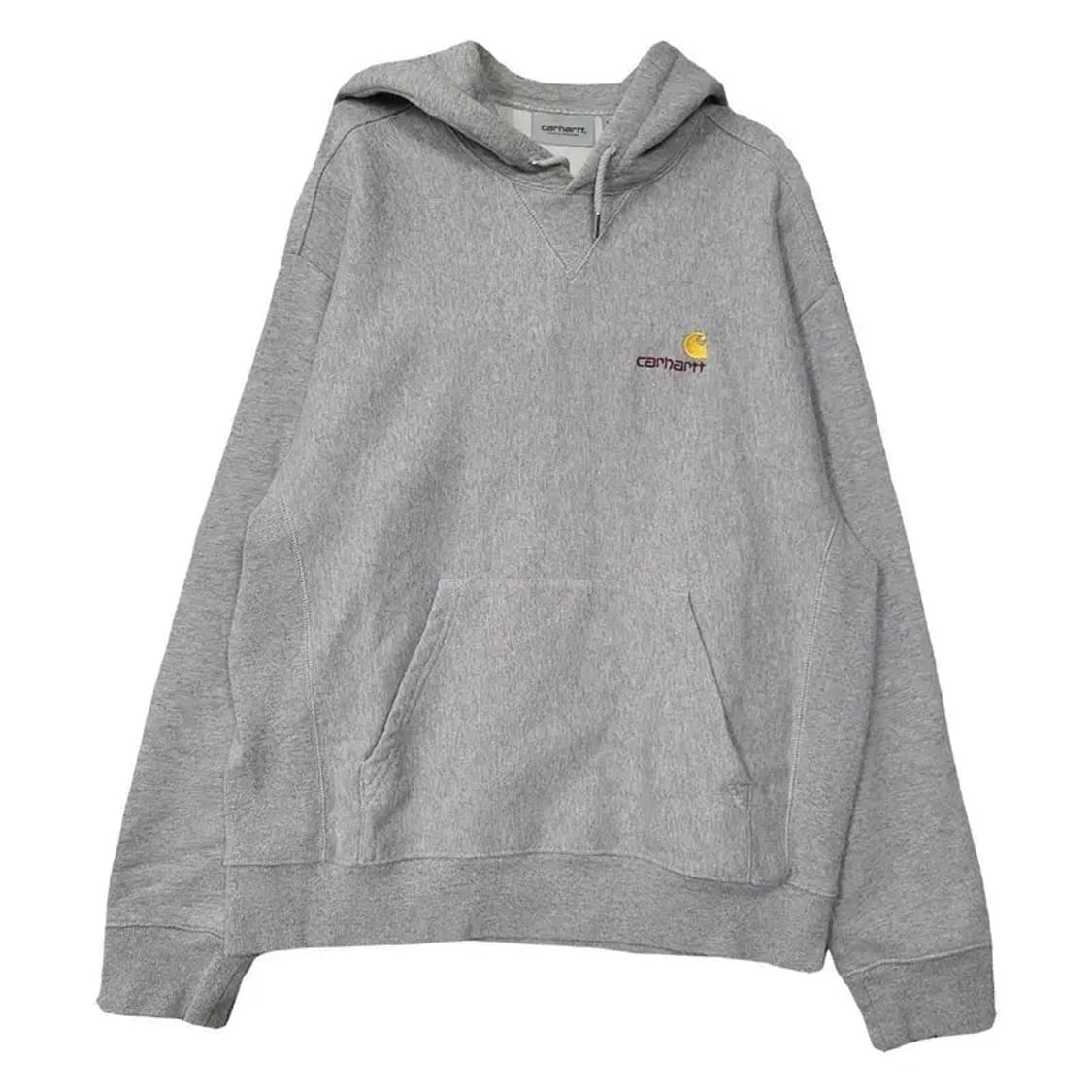 칼하트 자수 후드티 그레이 L 상품이미지1