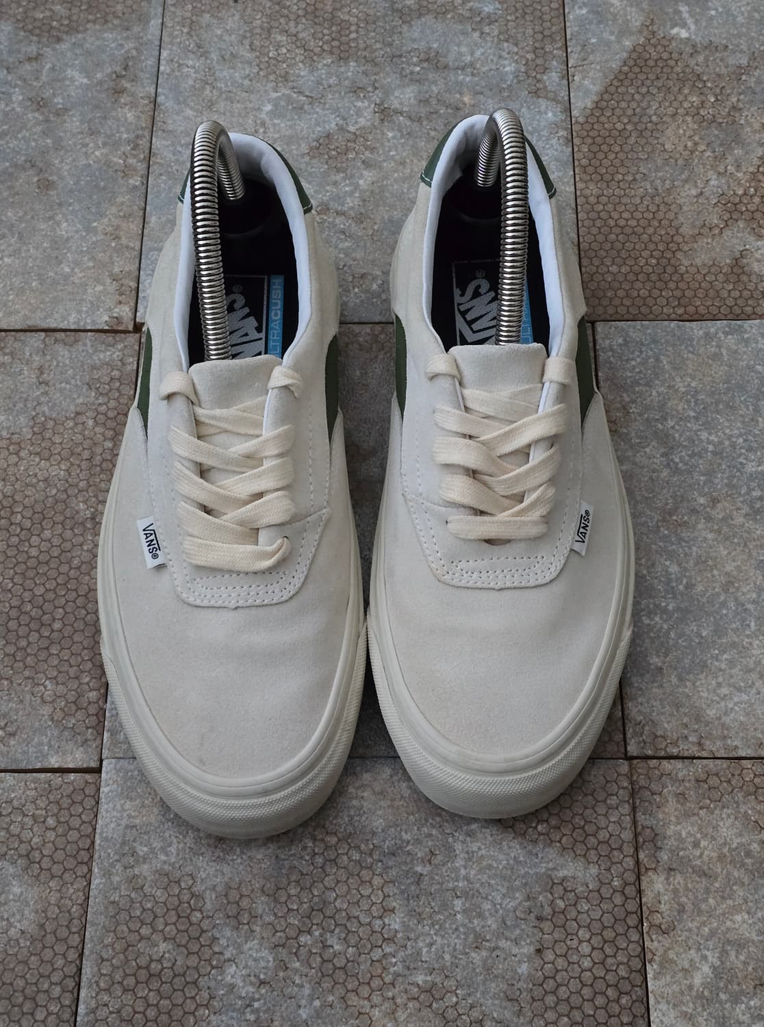 (260)반스 에이서 엔아이 sp 화이트 그린 상품이미지2