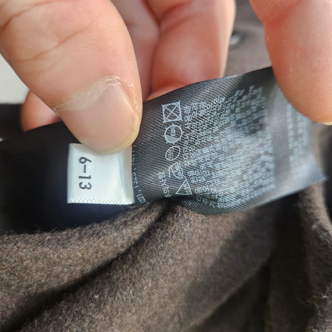 6-13 유니클로 울 혼방 오버셔츠 자켓 0309Y 상품이미지4