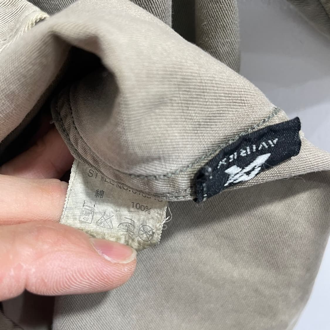 아비렉스 밀리터리 워크셔츠 상품이미지6