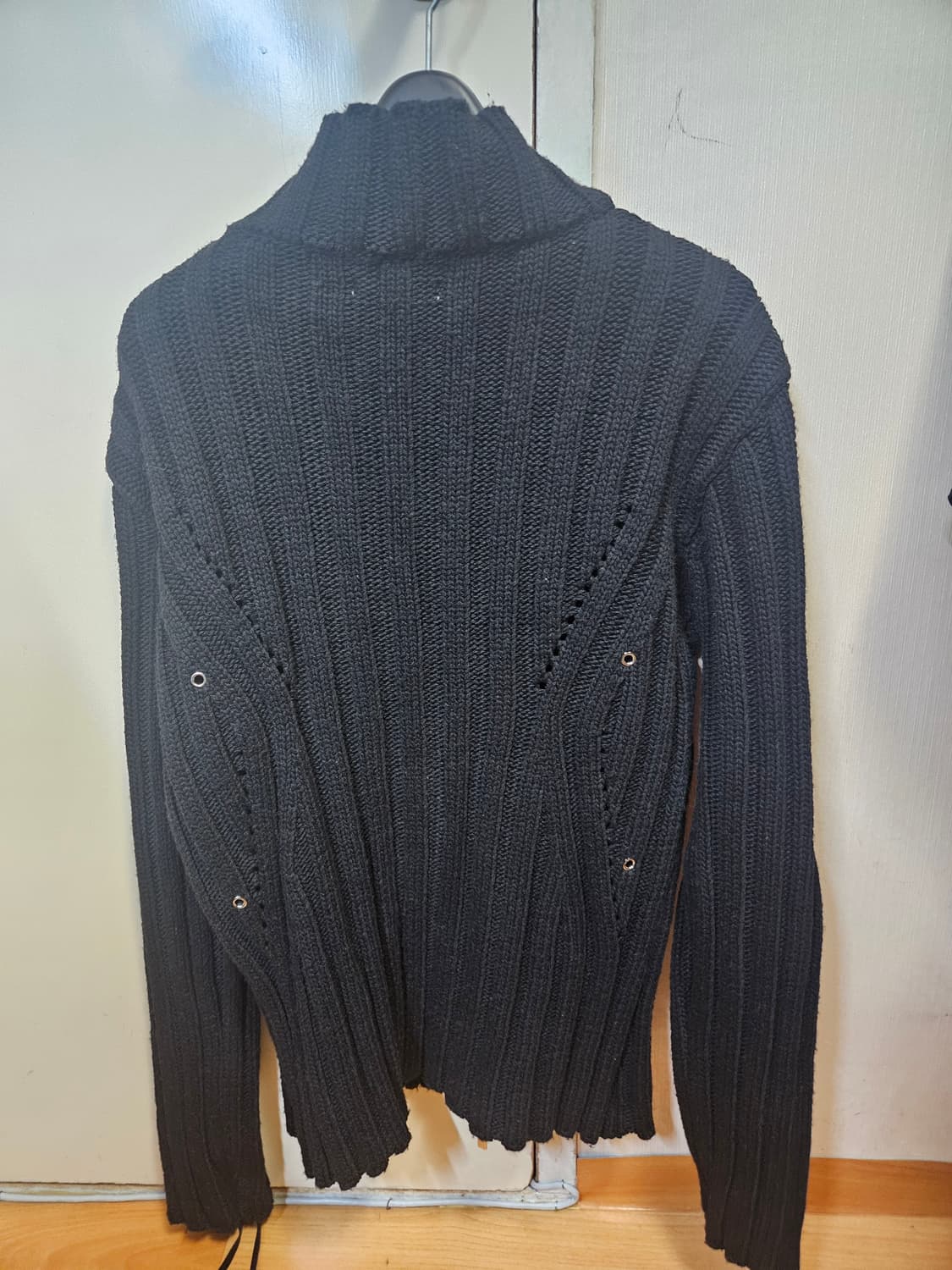나체 NACHE sure soft knit zip-up 니트집업 상품이미지3