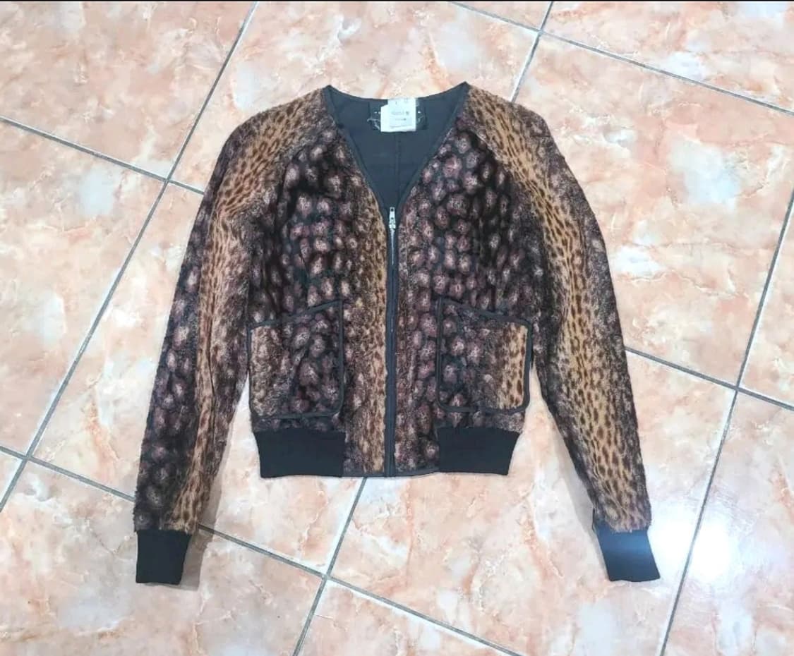 JEAN COLONNA 장콜로나 레오파드 집업자켓 상품이미지1