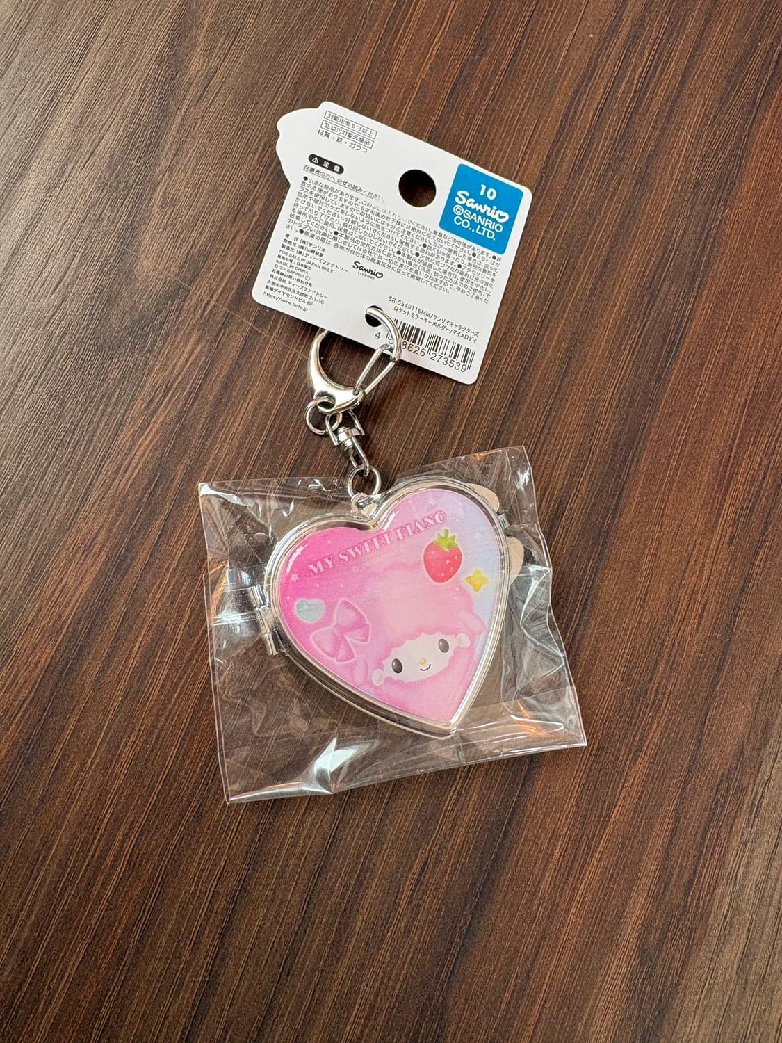 마이멜로디 양면 미러 키링 상품이미지2