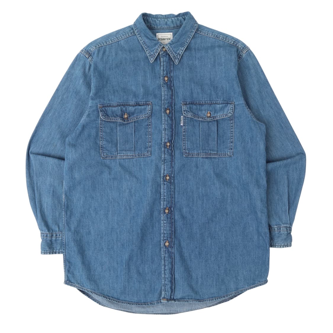 올드 에드윈 헤비-듀티 웨어 워크 데님셔츠 상품이미지1