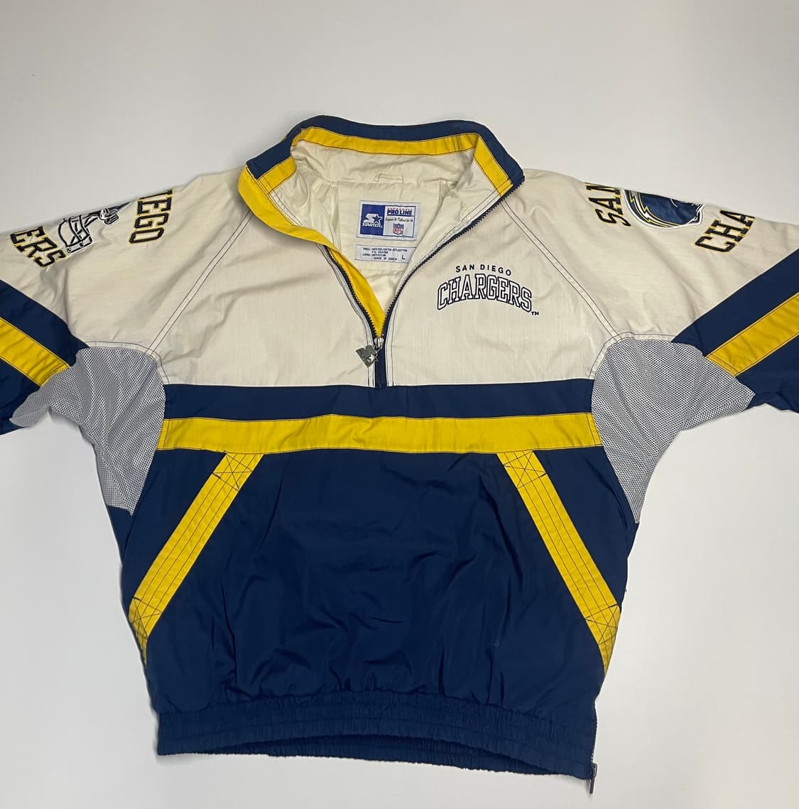 스타터 NFL San Diego Chargers 아노락 L~XL 상품이미지3