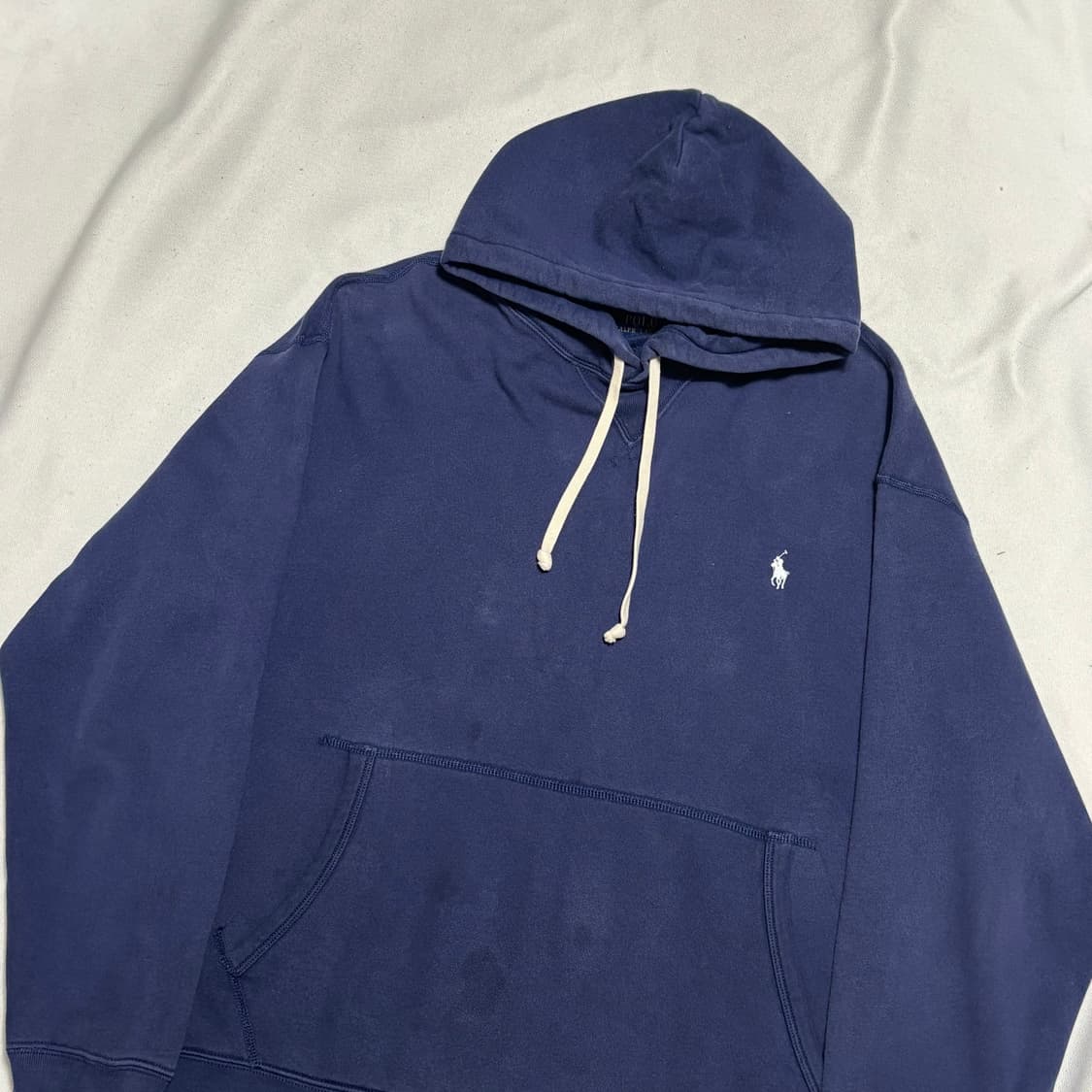 1XB 폴로랄프로렌 화이트 포니 네이비 후드티 상품이미지1