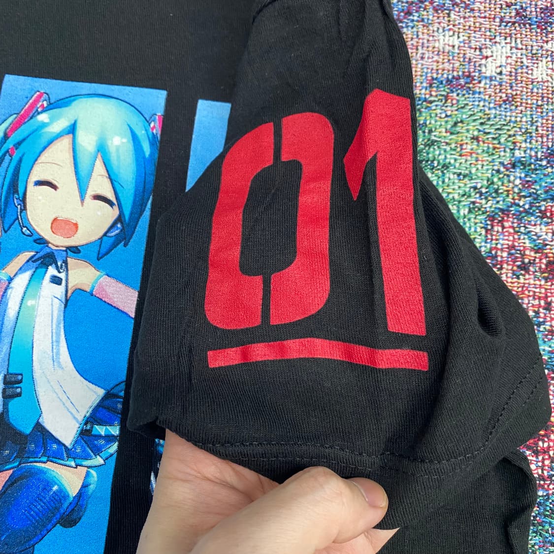 하츠네 미쿠 오피셜 애니메이션 티셔츠 상품이미지7