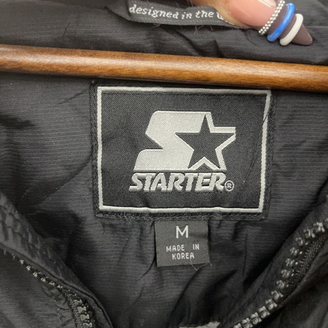 스타터 택사스 댈러스 카우보이스 누빔 바람막이 자켓 M C07576 상품이미지5