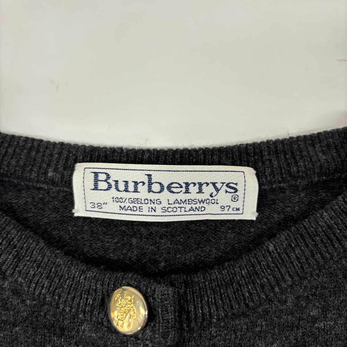 버버리 램스울 가디건 상품이미지7