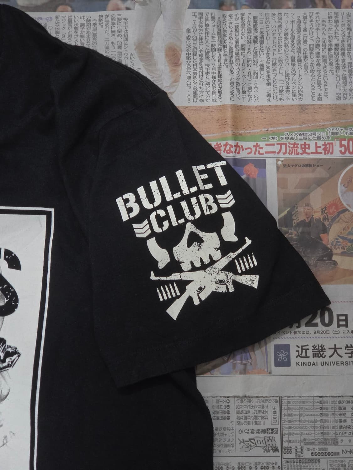 NJPW BULLET CLUB 반팔 XL 상품이미지3