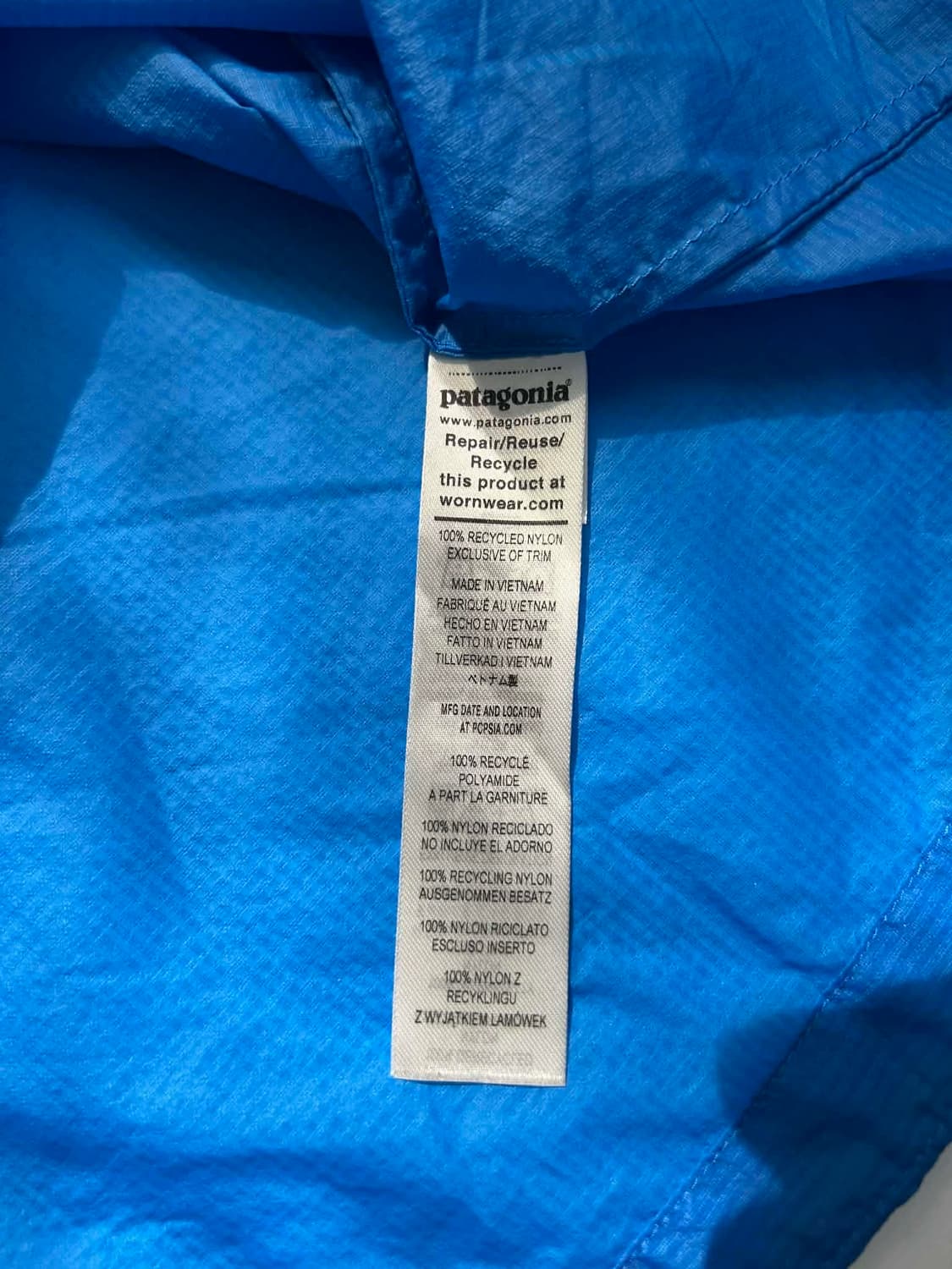 [L] 파타고니아 경량 후디니 베셀 윈드브레이커 자켓 상품이미지7