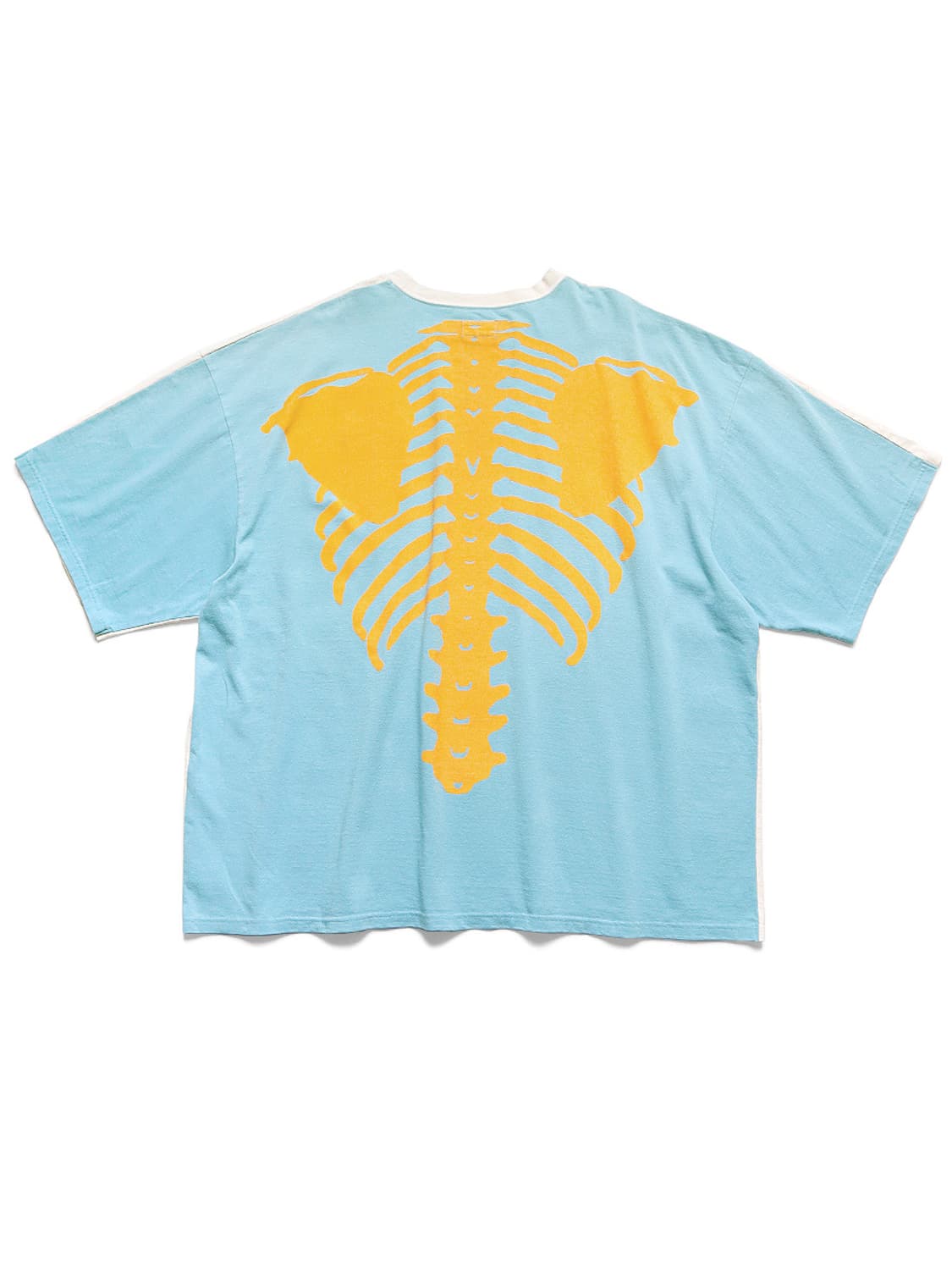 [3] 캐피탈 본 티셔츠 키나리/삭스 상품이미지1