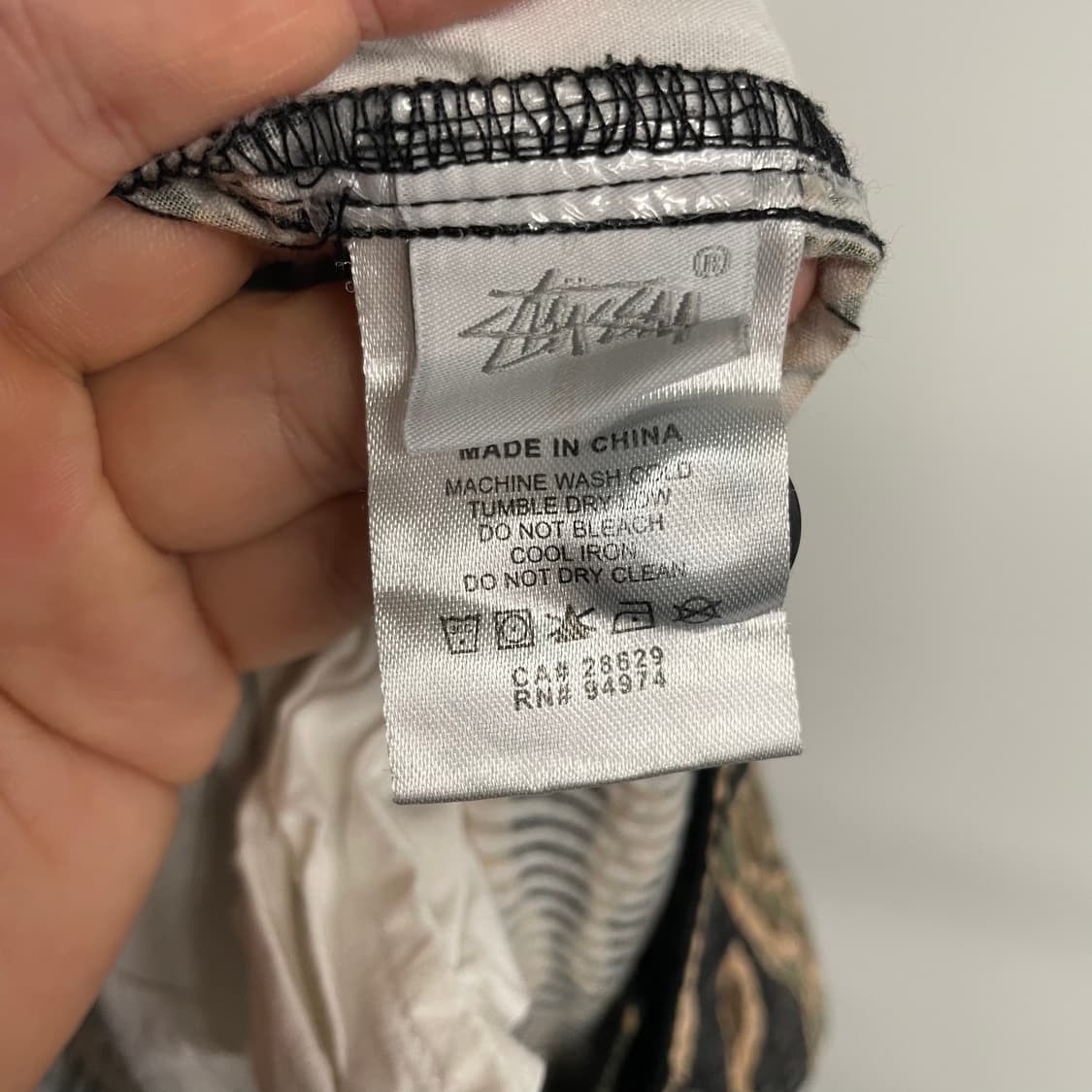 스투시 타이거 카모 카고팬츠 상품이미지10