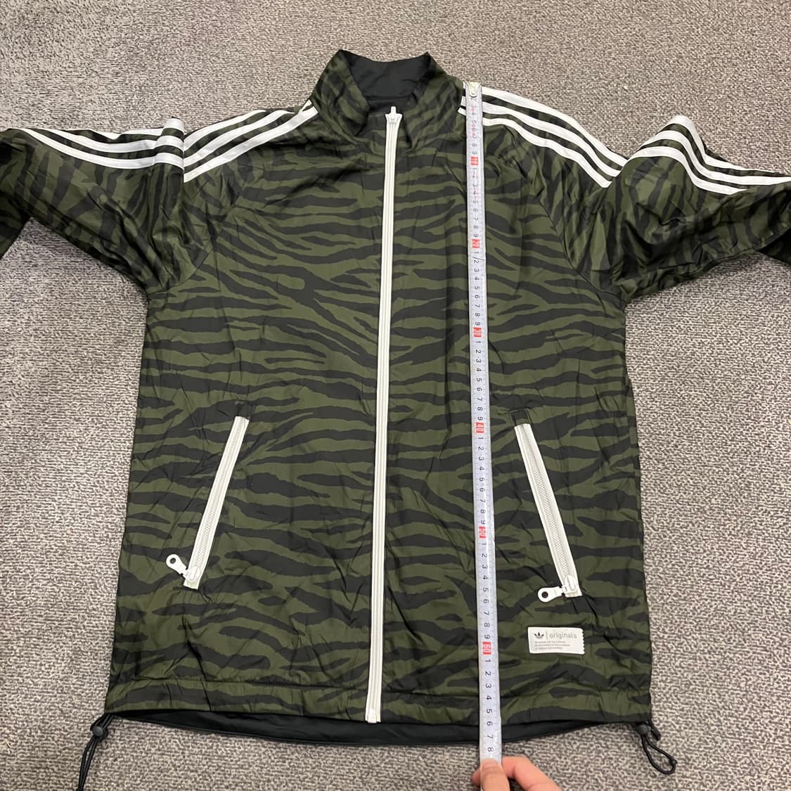 148 아디다스 카모 양면 바람막이 자켓 상품이미지7