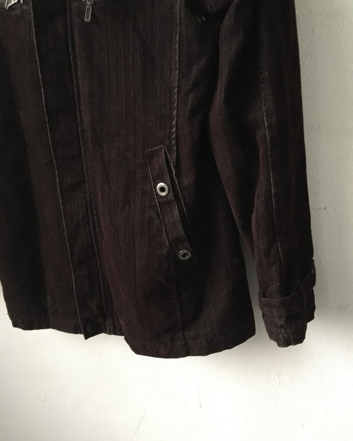 Fake fur hood belted jacket 상품이미지6