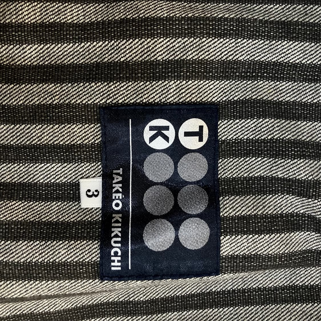 타케오 키쿠치 히코리 스트라이프 워크 자켓 3 상품이미지4