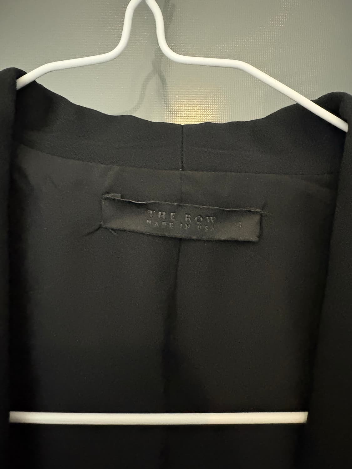 더 로우(구형) 블랙 자켓 상품이미지3