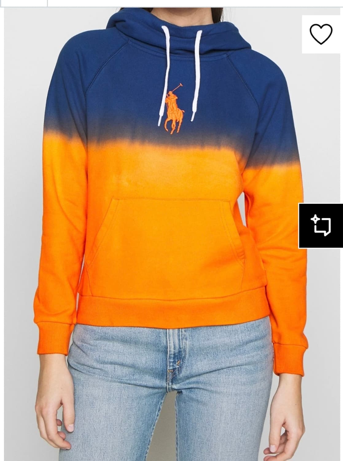 (정품) 폴로 랄프로렌 그라데이션 후드티 맨투맨 XL 여성 상품이미지2