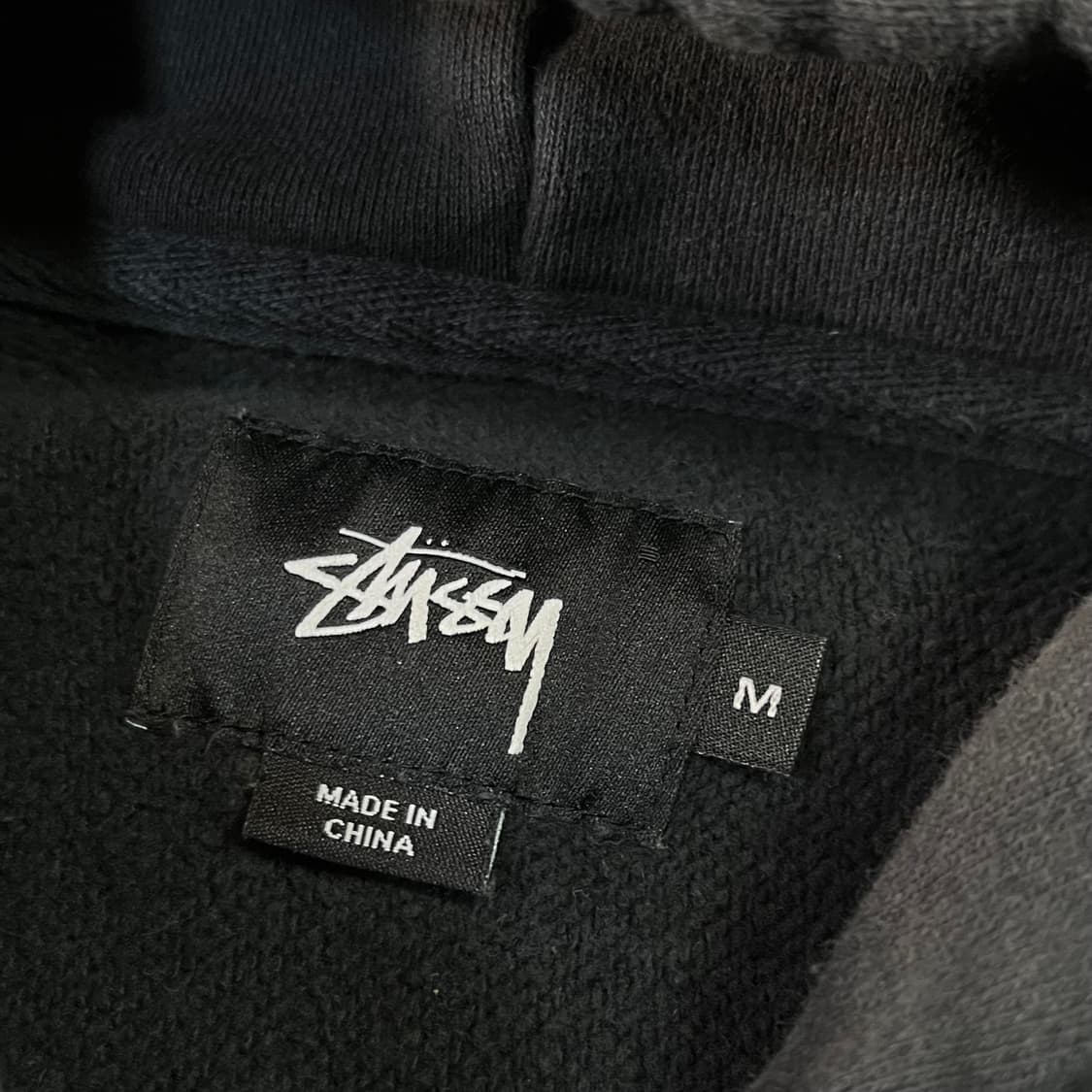 STUSSY 스투시 스몰로고 베이직 후드티 상품이미지3