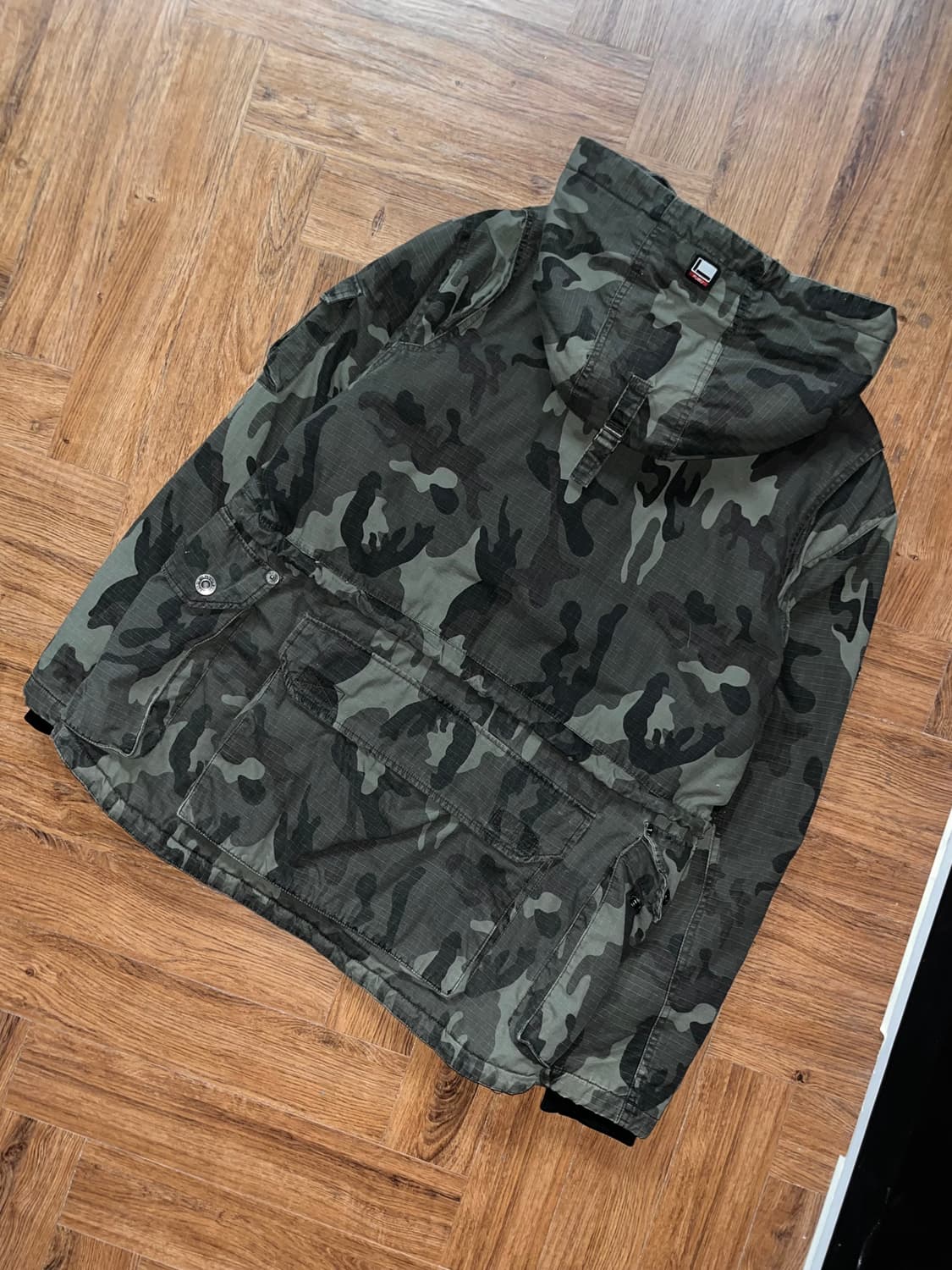 Fubu 밀리터리 카모 디테일 점퍼 상품이미지2