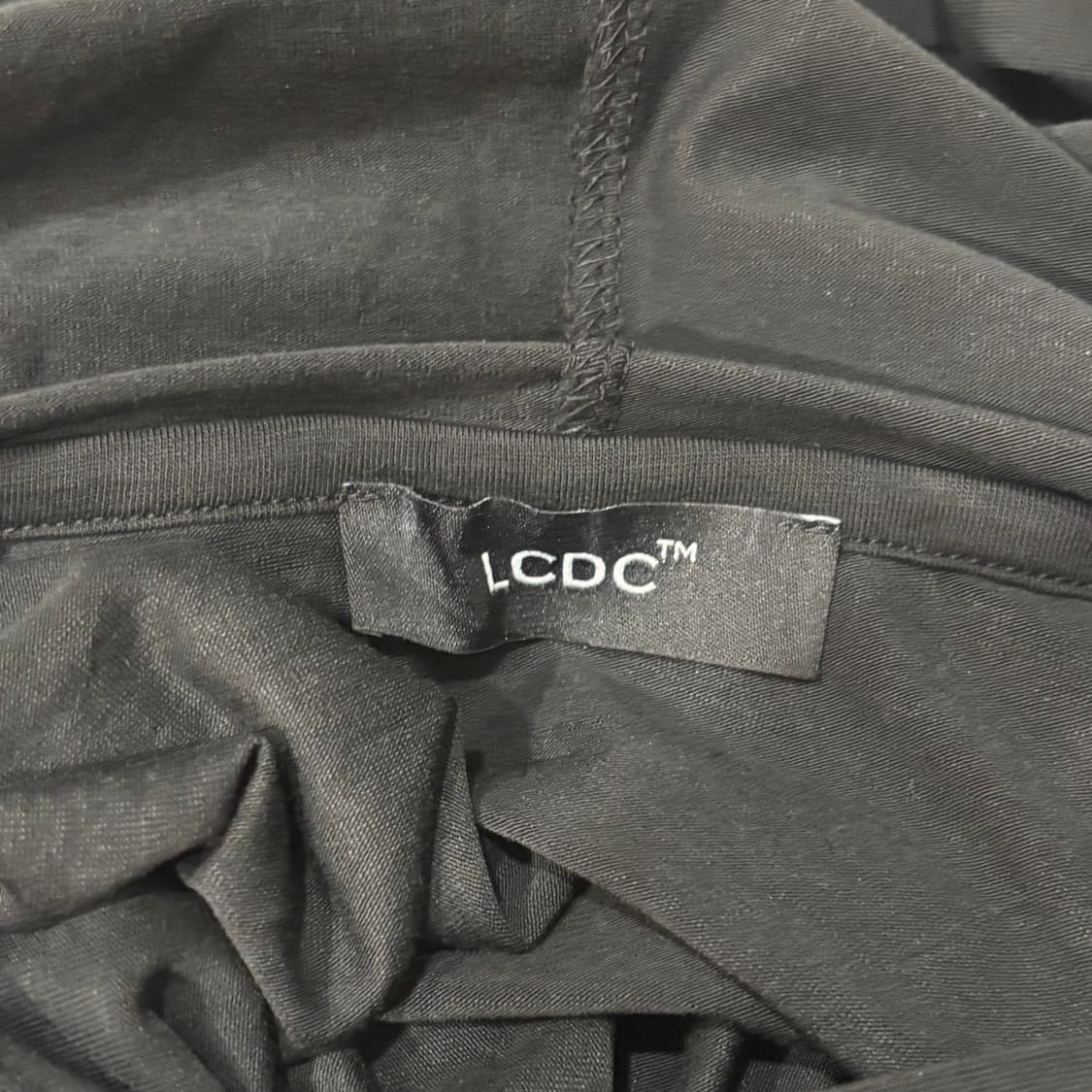 LCDC tm) Hooded Jersey Dress BK M 상품이미지8