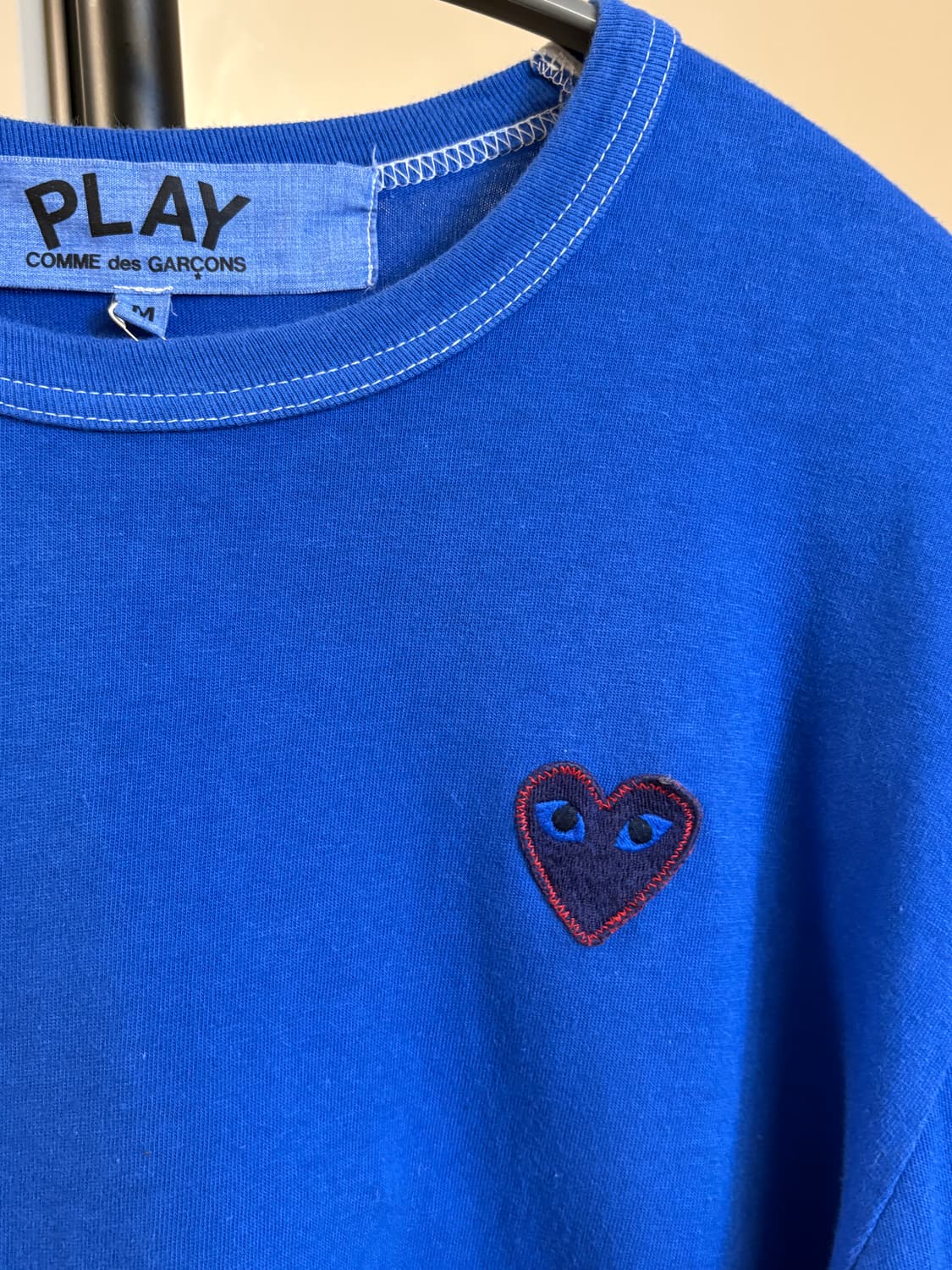 Comme des Garçons PLAY BLUE Sleeve 상품이미지2