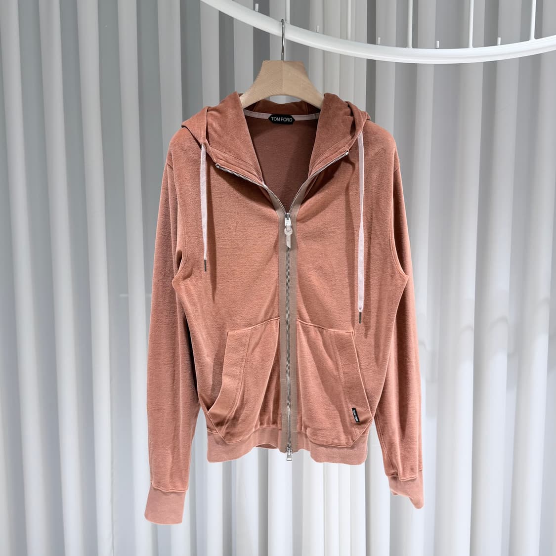 (A+/S) / 톰포드 벨벳 벨루어 투웨이 후드집업 상품이미지1