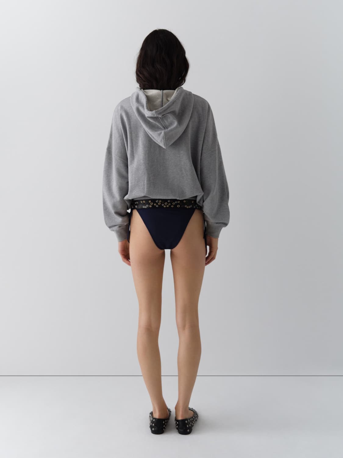 [S,M]기마구아스 Careful 후드집업/그레이 상품이미지4