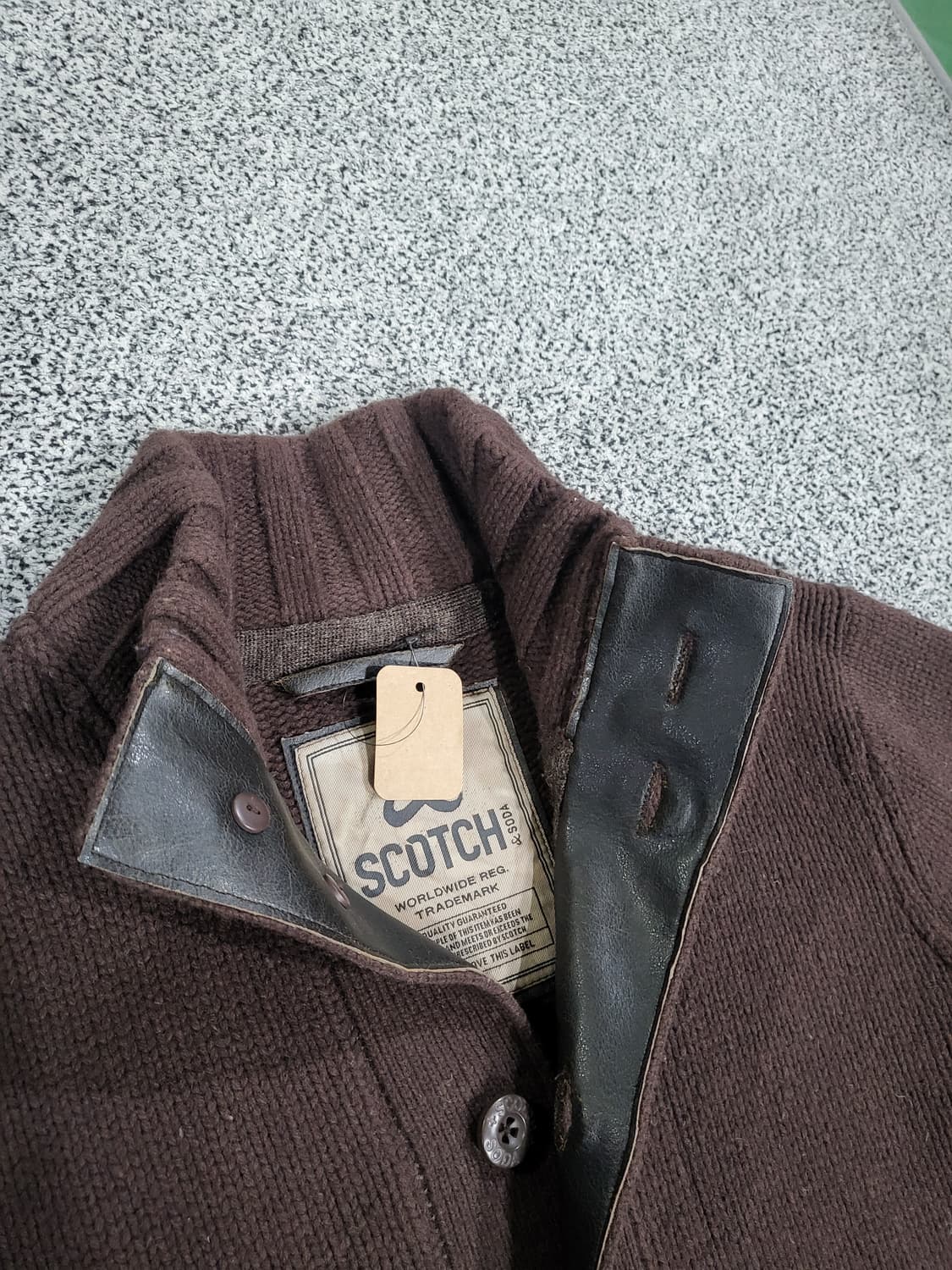 스코치앤소다 니트 가디건 상품이미지3