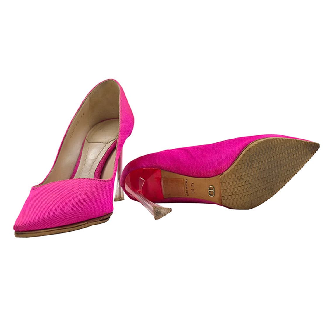 크리스찬 디올 핫핑크 펌프스 구두 상품이미지5