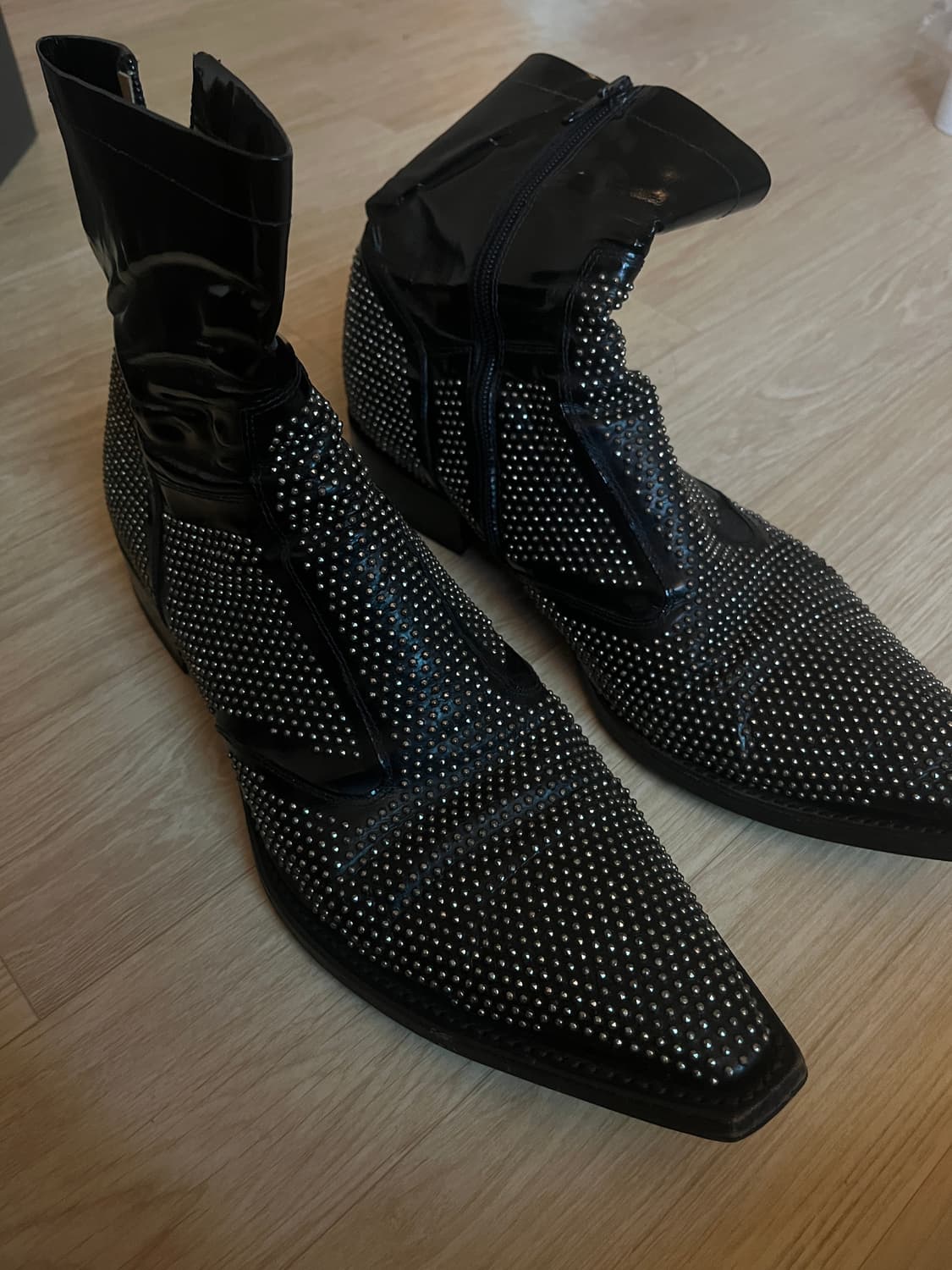 이태리 스터드부츠 42 상품이미지1