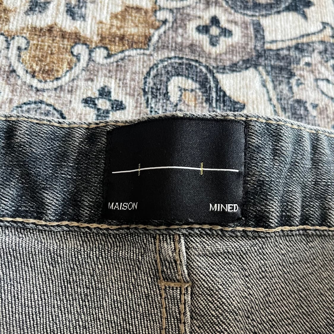 메종미네드 바이커진 데님팬츠 상품이미지4