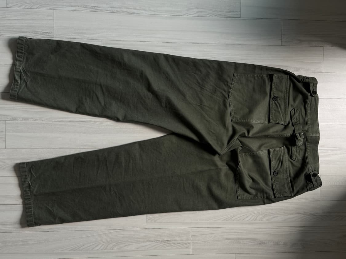 [3]Visvim 22ss Alda pants. Khaki 상품이미지4