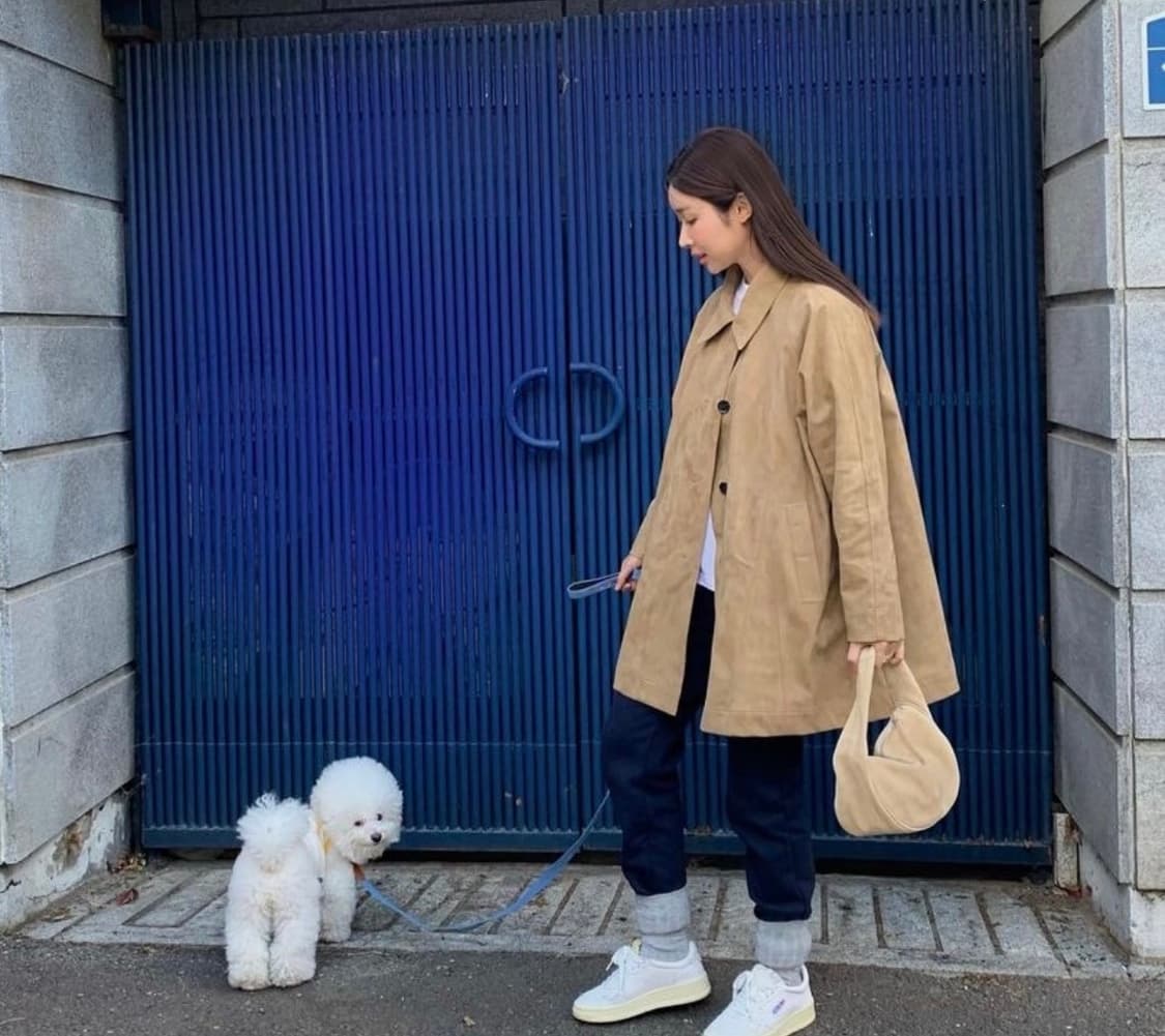 에토스 스웨이드 코트 상품이미지3