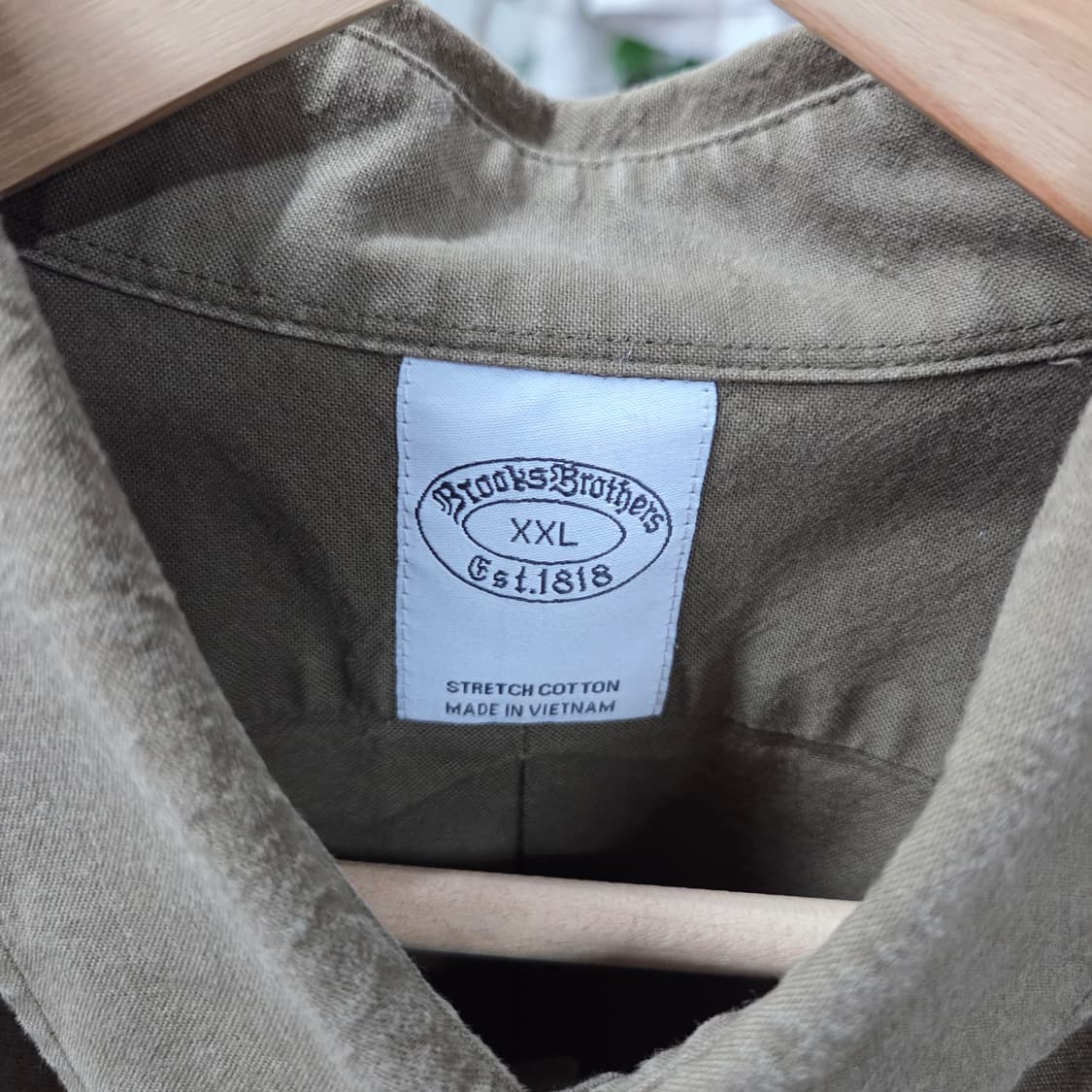 브룩스브라더스 옥스포드 버튼다운 셔츠 XXL 상품이미지3