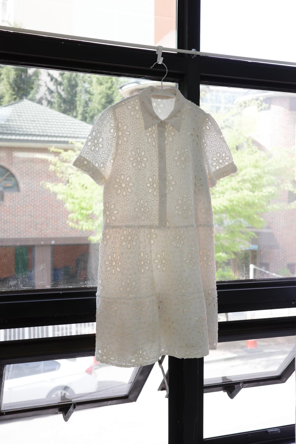 데시구알 Desigual spangle ivory One-piece 상품이미지1