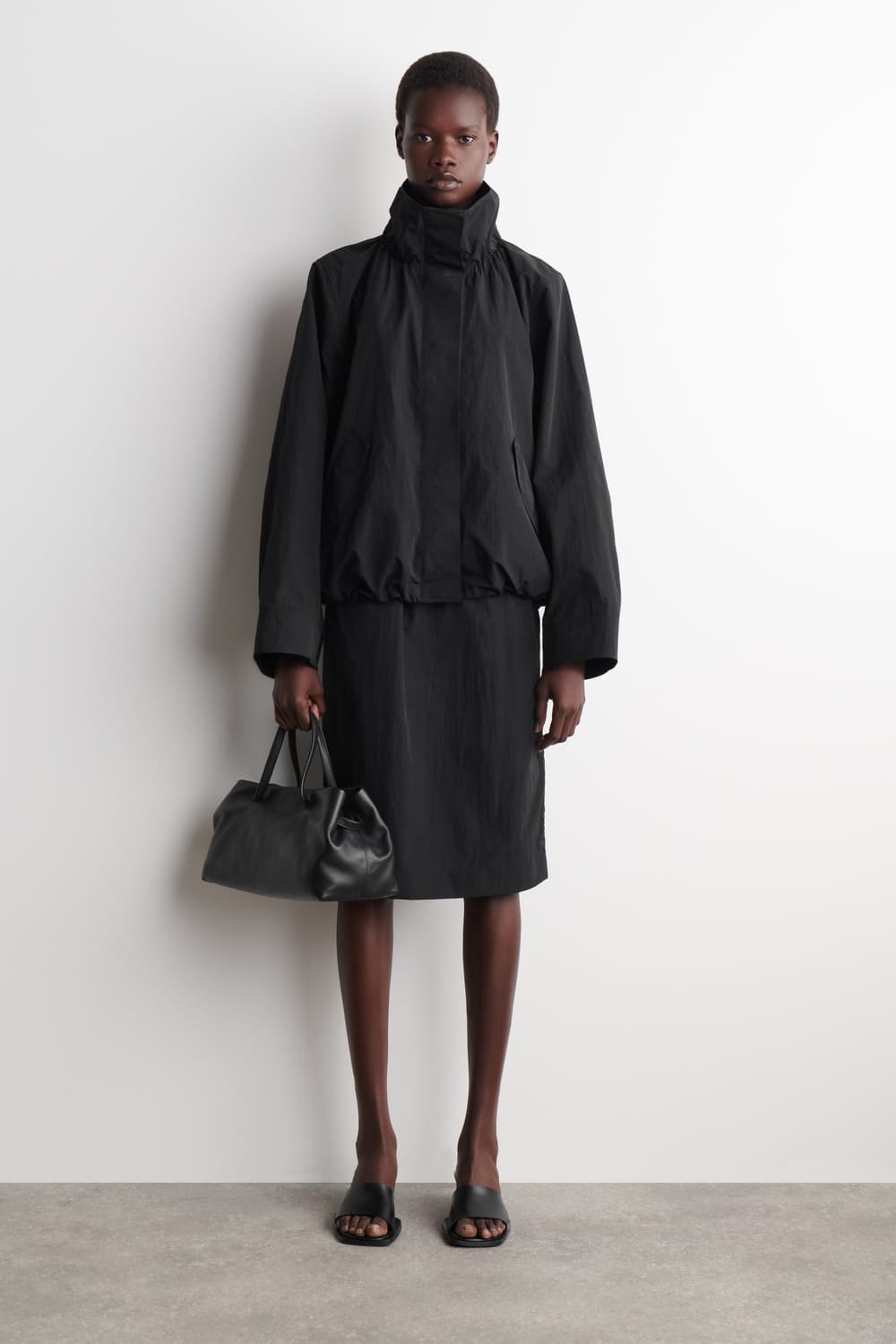 코스 나일론 퍼넬넥 재킷 바람막이 상품이미지2