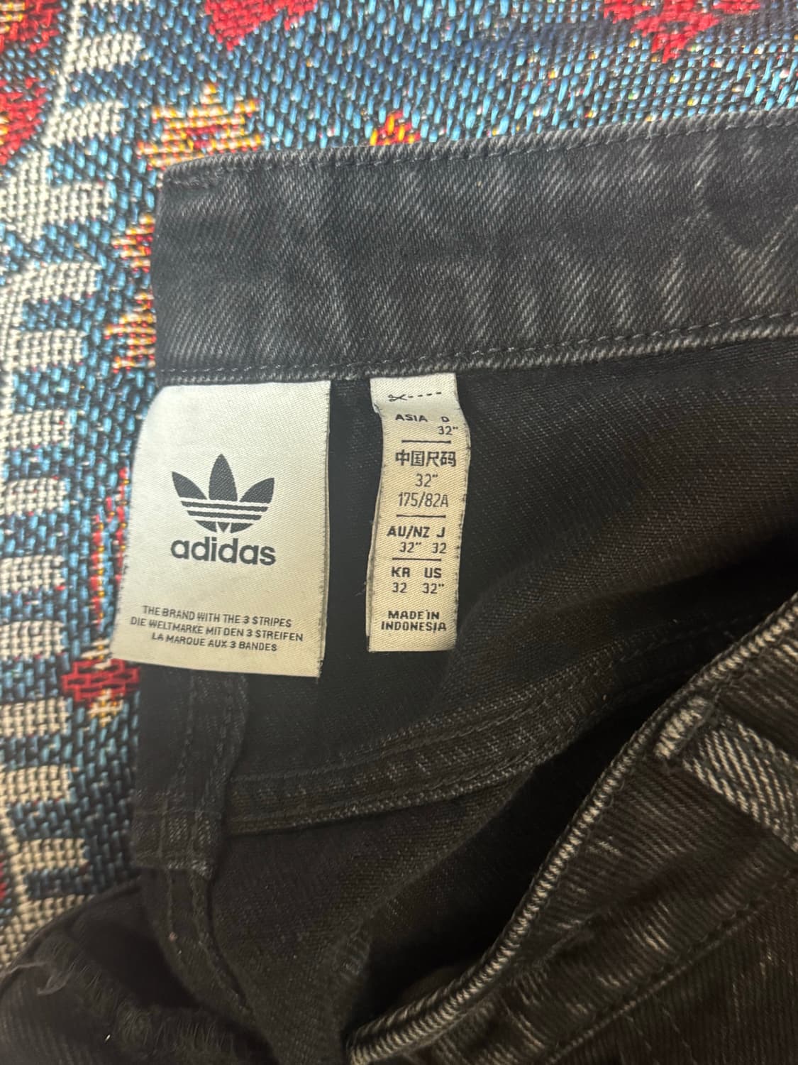 아디컬러 데님 파이어버드 팬츠 상품이미지5