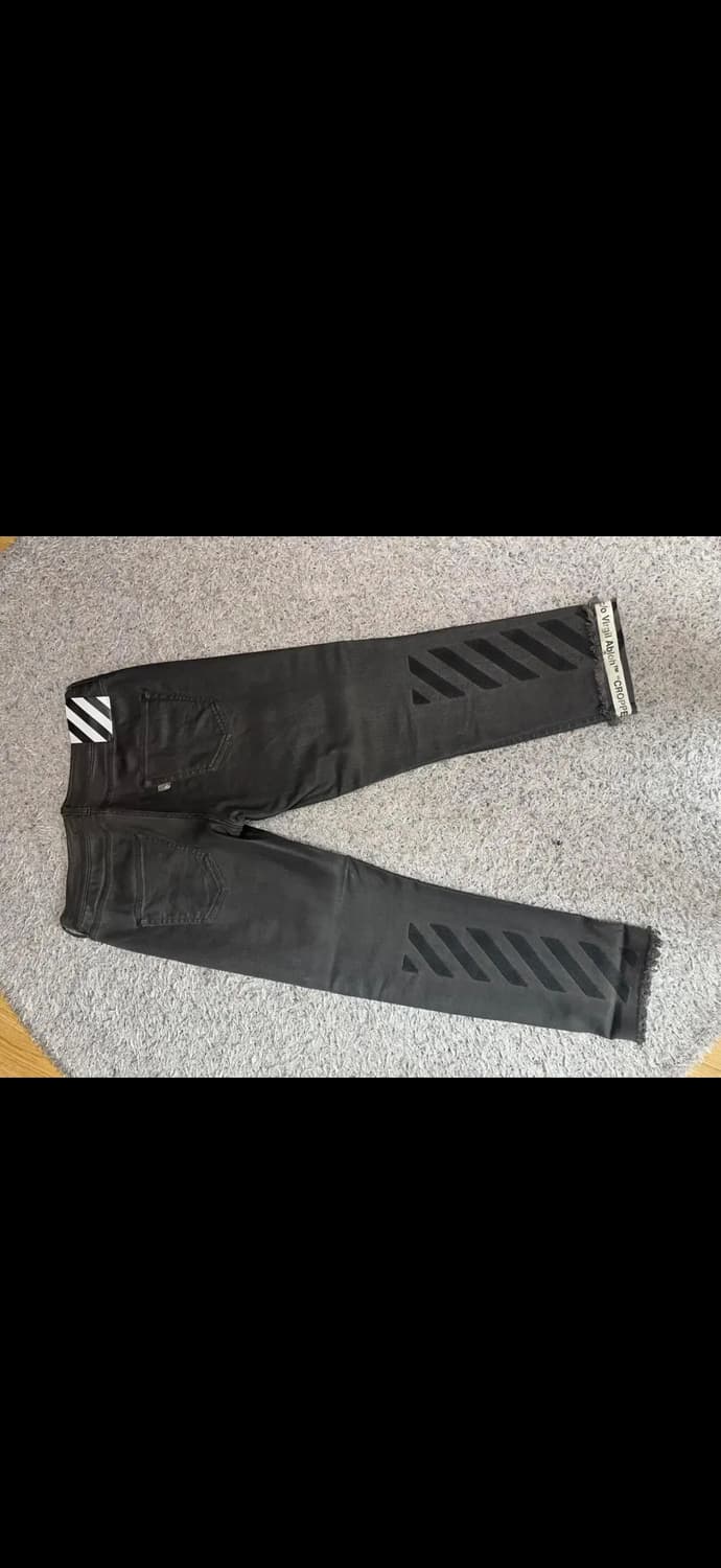 [36]106.오프화이트 코팅진 블랙 (Offwhite denim) 상품이미지8