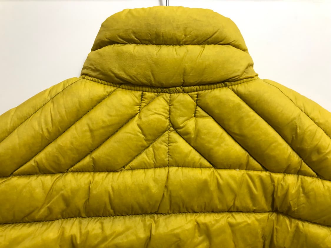 [M] 스톤아일랜드 가먼트다이드 패딩조끼 베스트 옐로우 상품이미지3