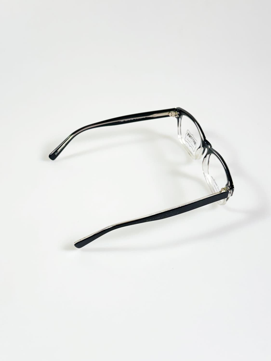 MIDTOWN 블랙 그라데이션 뿔테 스퀘어 빈티지 안경 상품이미지4