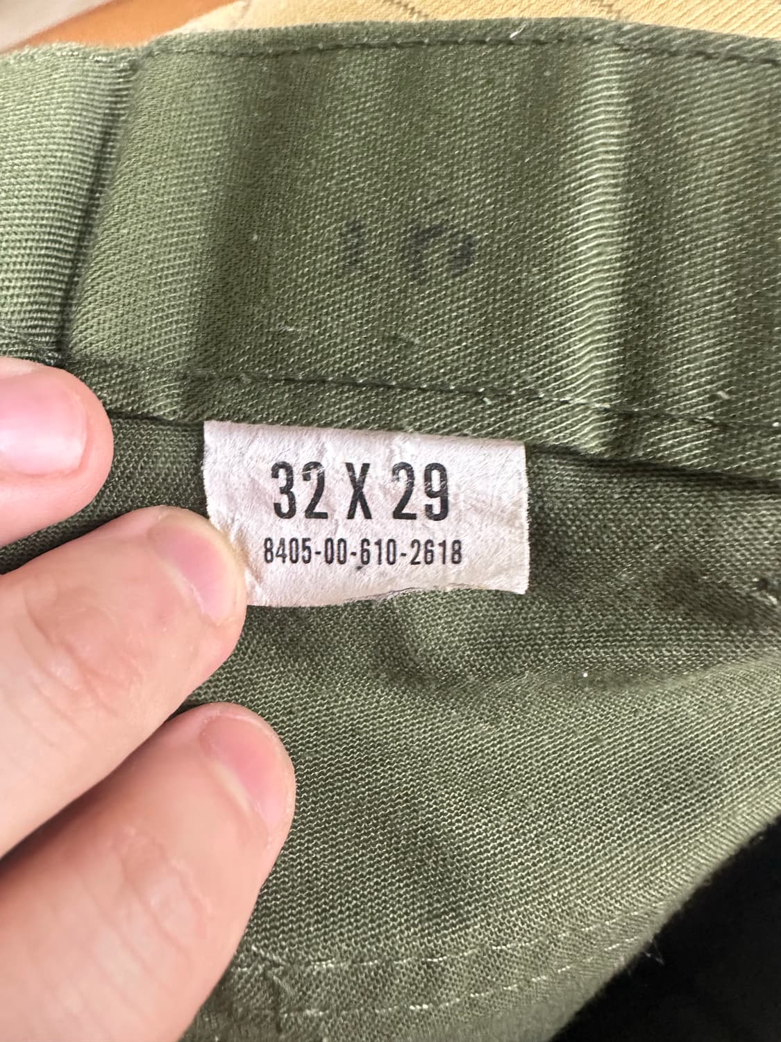 og-507 트라우저 미군바지, 상품이미지3