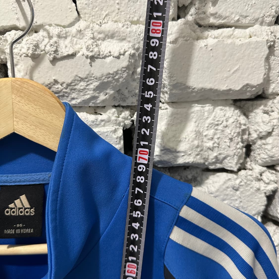 아디다스 삼선 블루 트랙탑 져지 상품이미지7