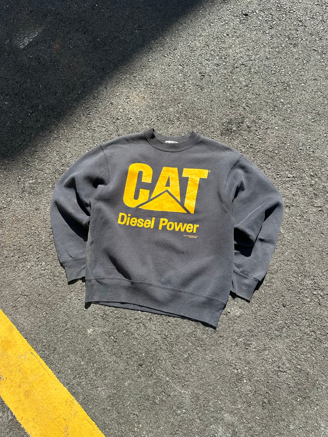 90‘s Caterpillar Cat logo sweatshirt  상품이미지4