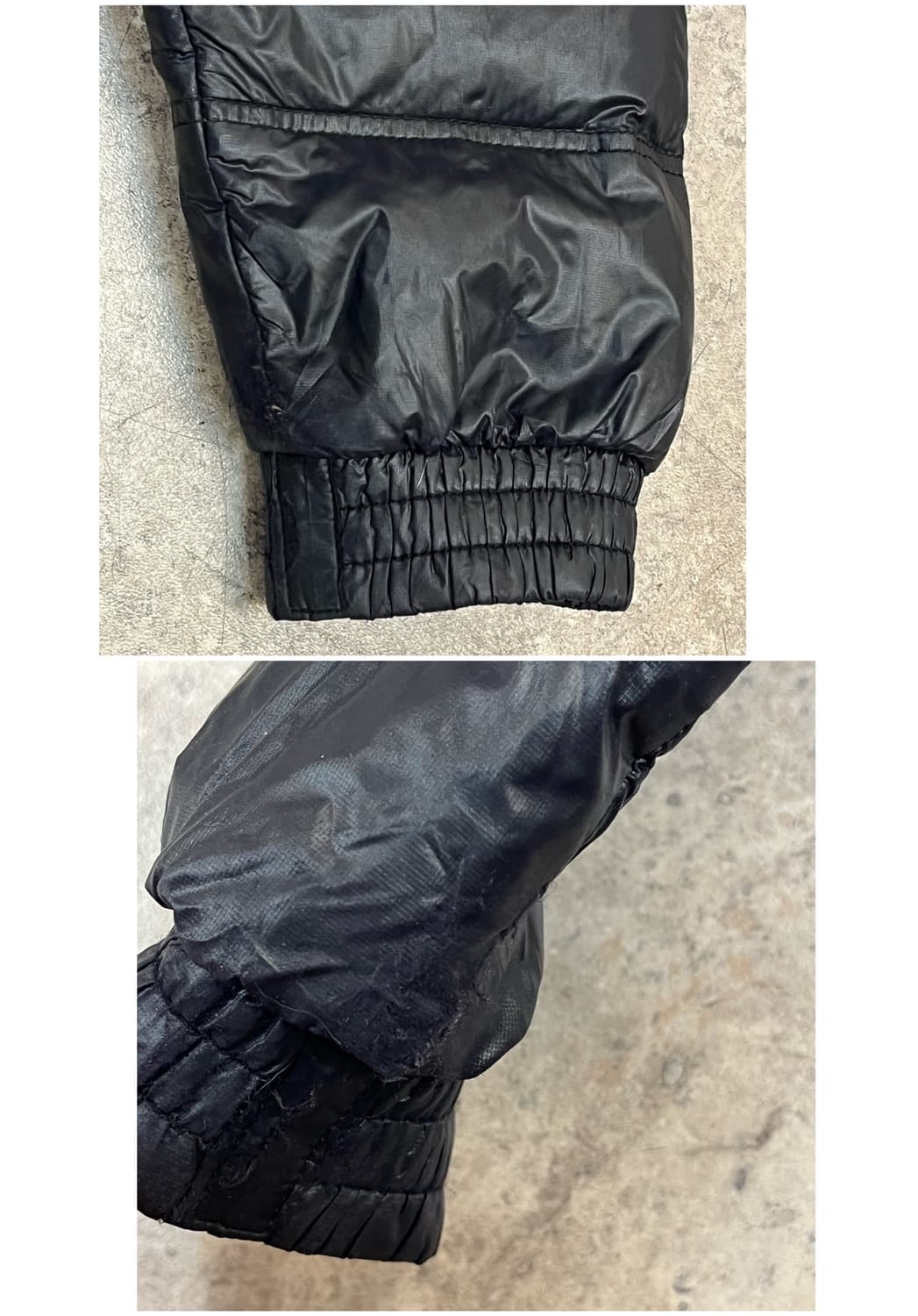 아디다스 구스 다운 경량 패딩 블랙 90 #csz2297  상품이미지9