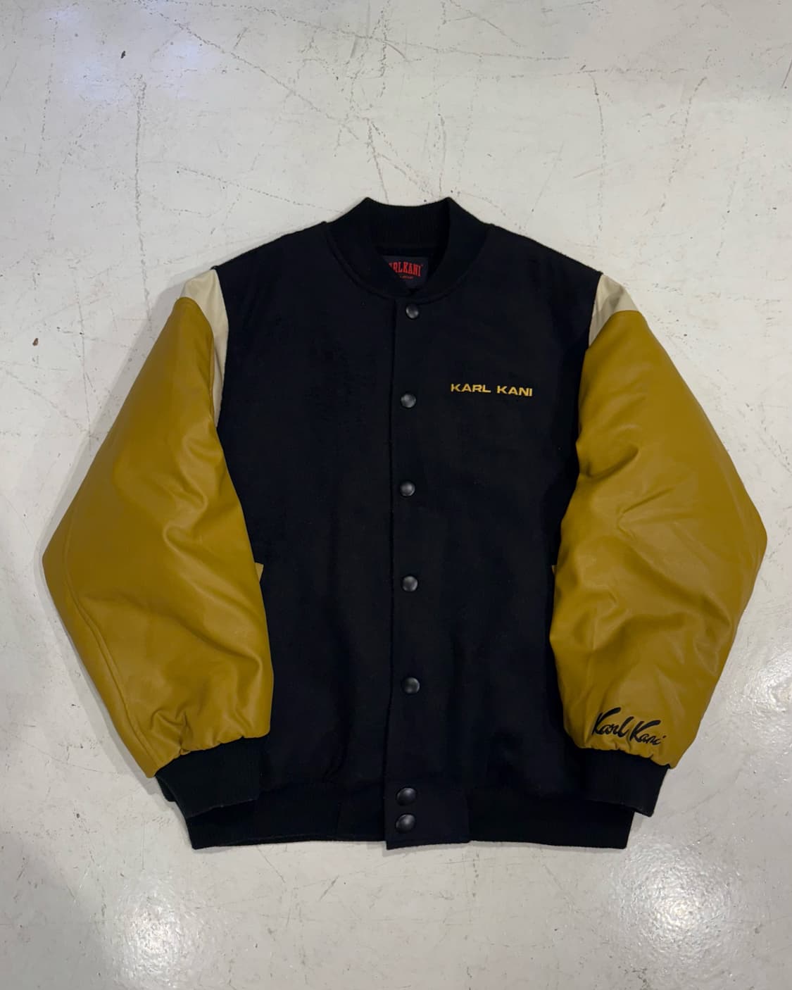 칼카니 풋볼 헬멧 배색 바시티 자켓 상품이미지1