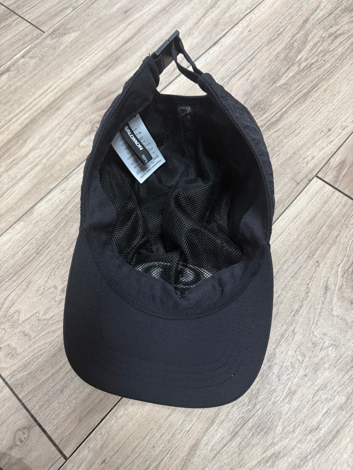 살로몬 링크볼캡 블랙 상품이미지3