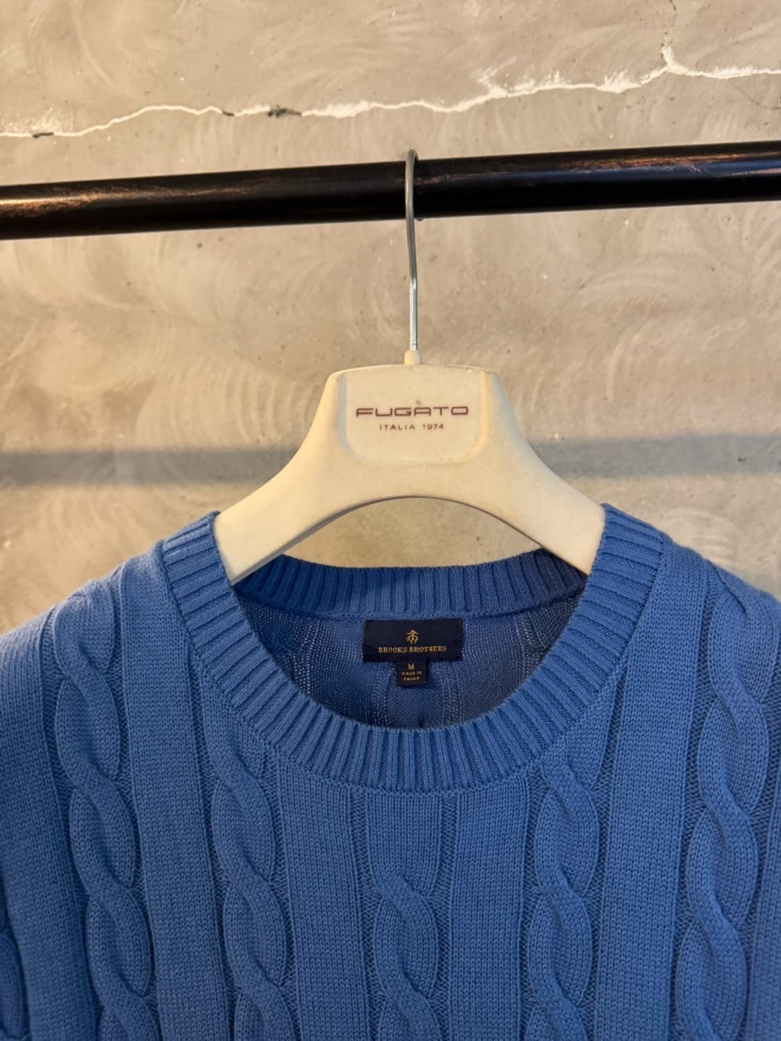 브룩스 브라더스 케이블 니트 100 상품이미지3