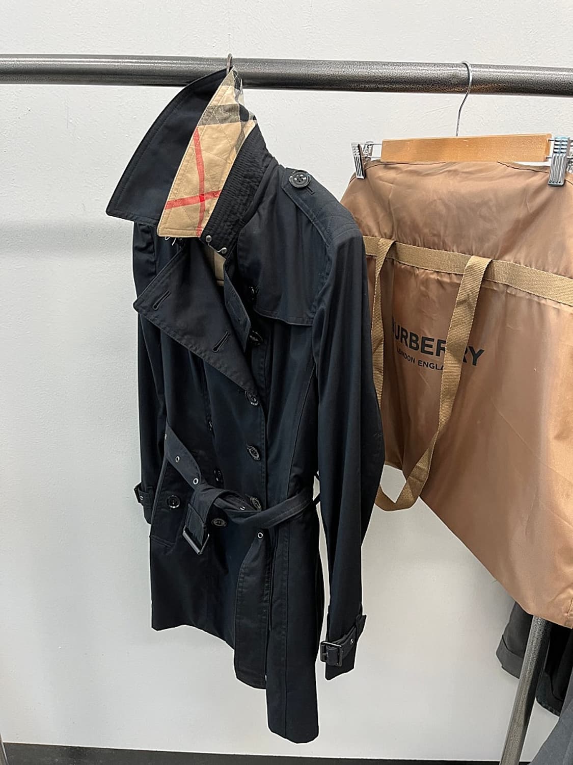 여) 버버리 누빔내피 트렌치코트  상품이미지5