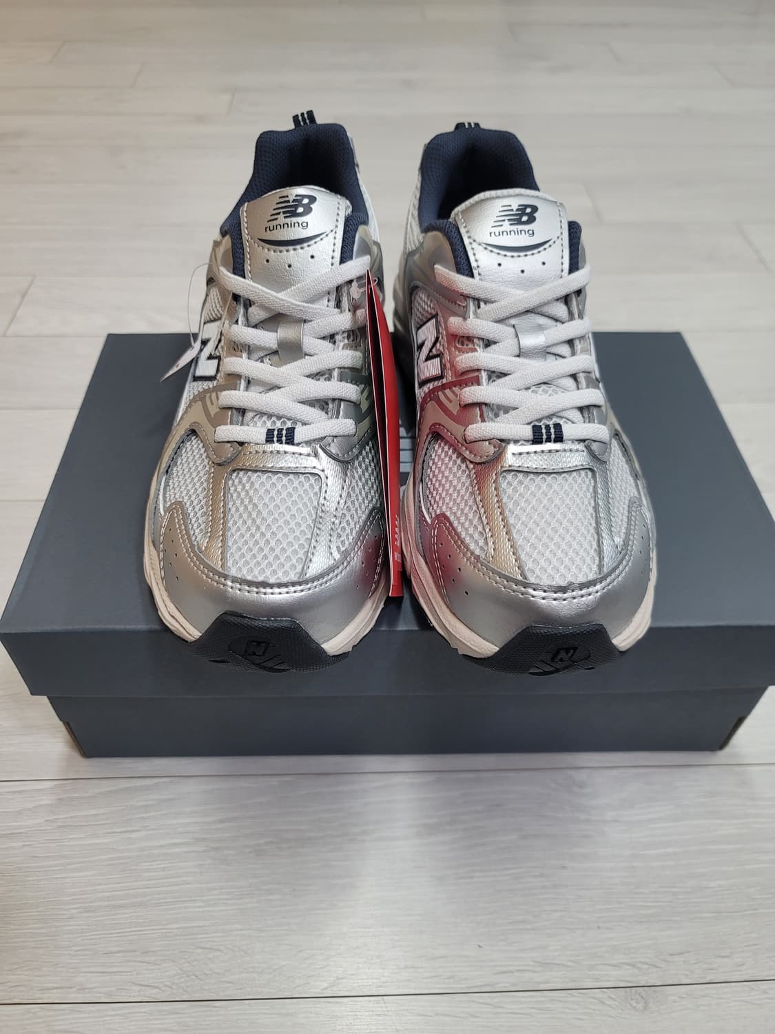 (240)뉴발란스 주니어  530 스틸 그레이[대전 직거래도 가능] 상품이미지5